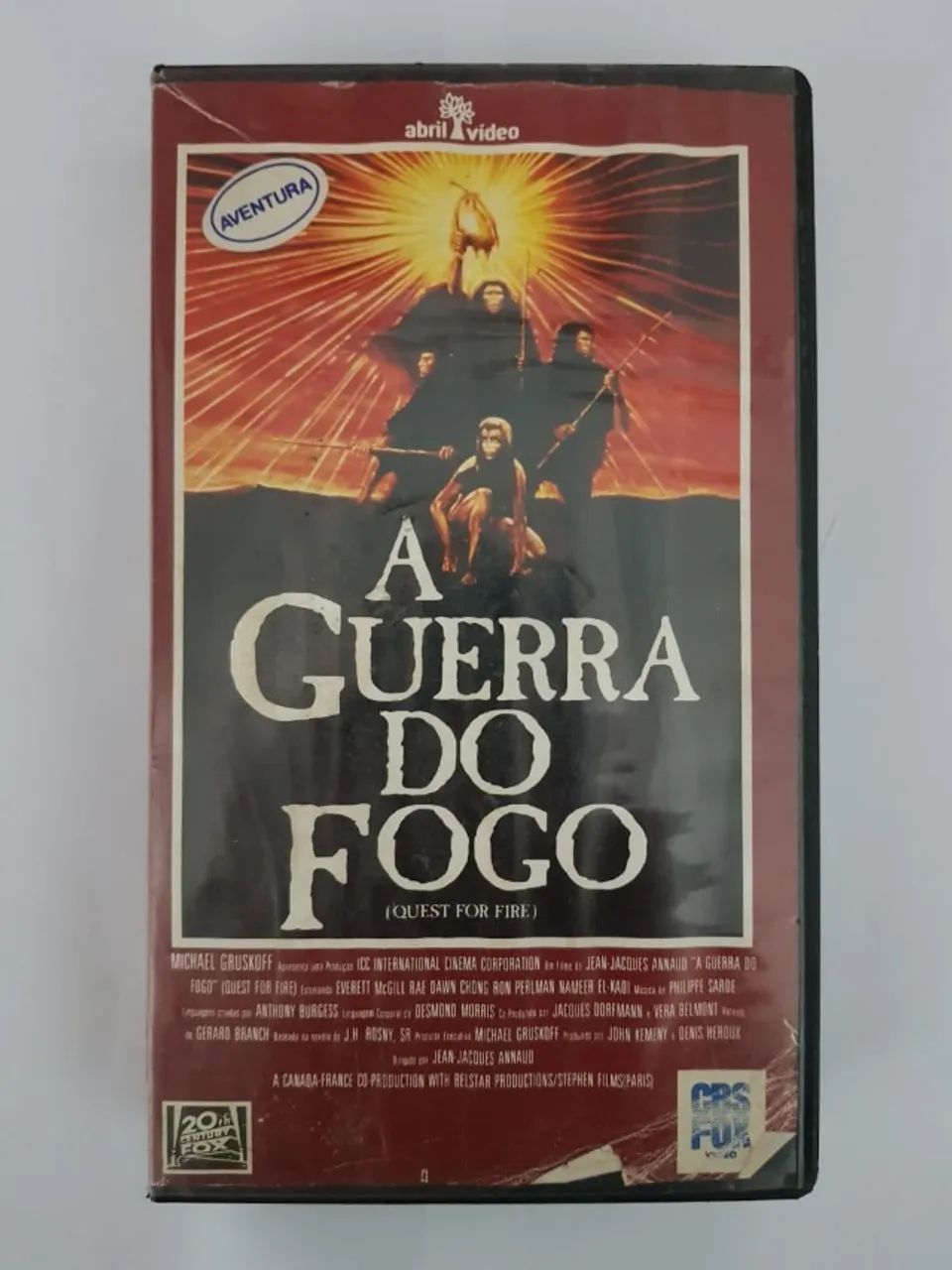Vhs A Guerra Do Fogo