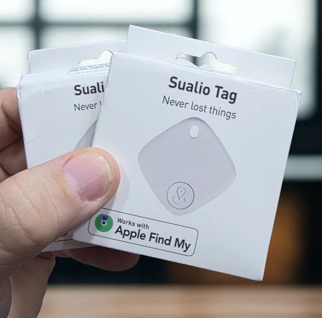 Mini Localizador Smart Sualio Tag Rastreador iPhone Apple