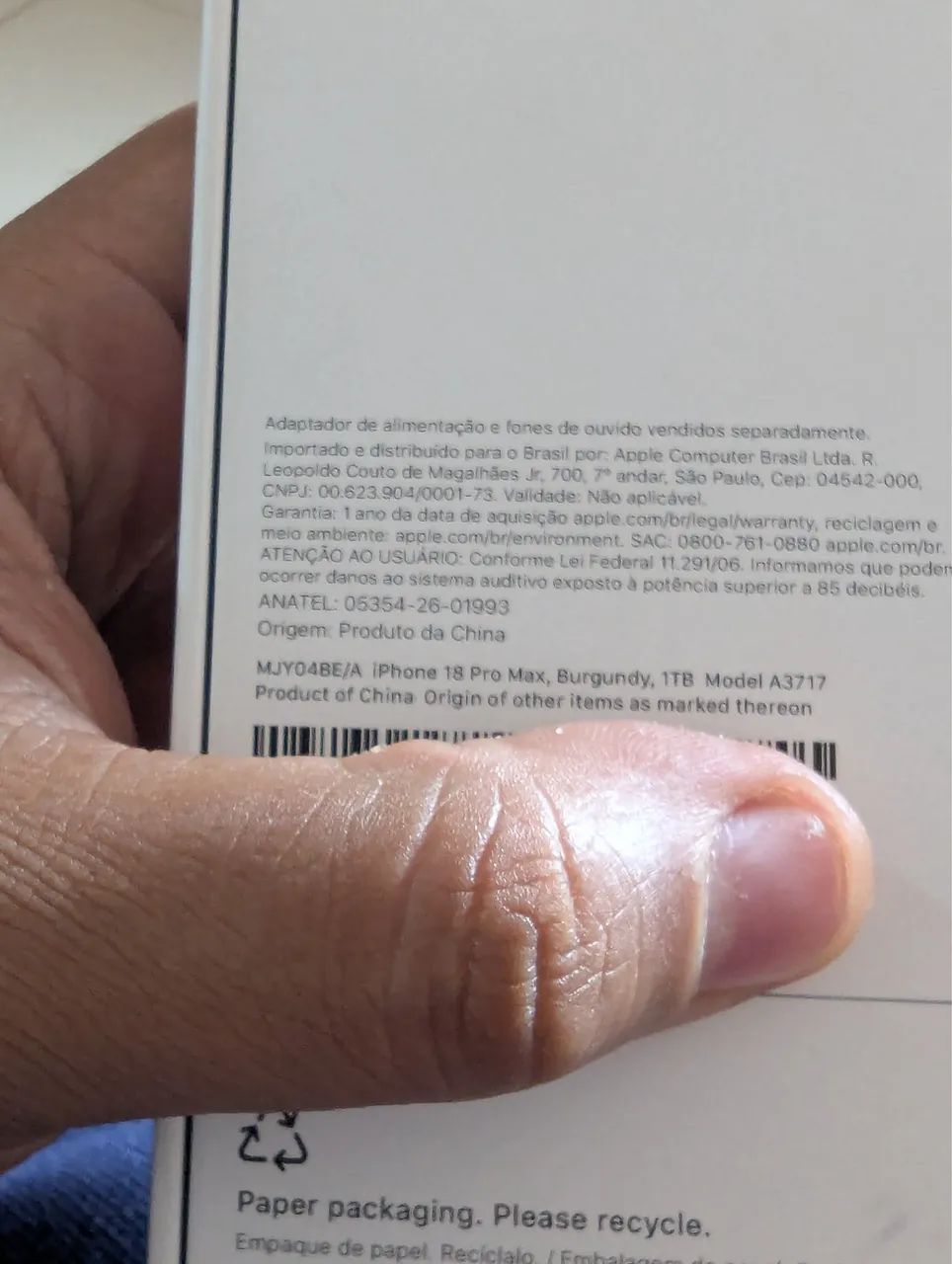 iPhone 18 pro Max 1TB bordo  - Foto 3