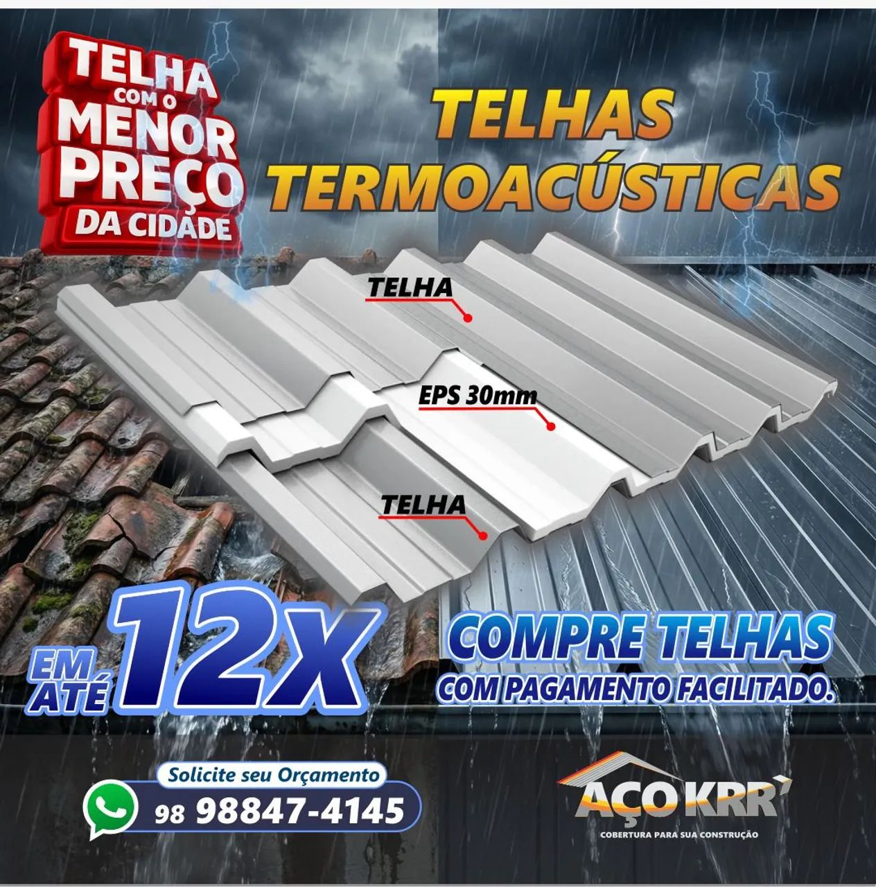 Telhas TERMOACÚSTICAS  - Foto 3