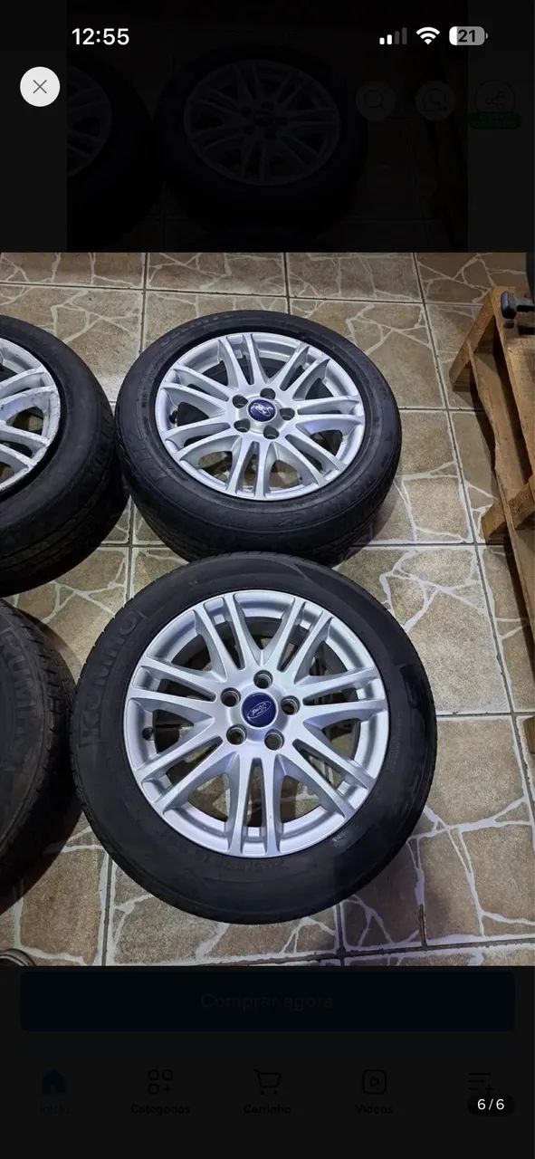 RODA ARO 16 COM PNEUS 