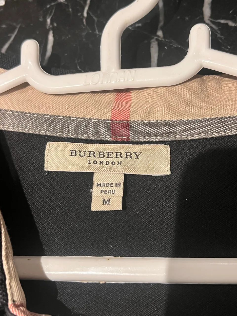 Blusa polo Burberry, tamanho M - Foto 3