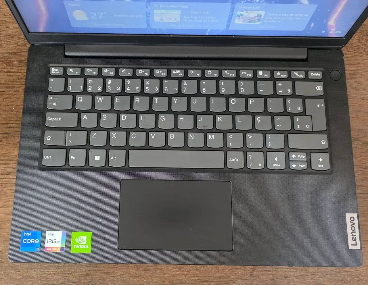 Notebook Lenovo V14 IPS, NF,Ac Cart,i5 11°+GeForceMX350,16GB,SSDNvme256GB+HD 1TB,Wi-Fi5G - Foto 5