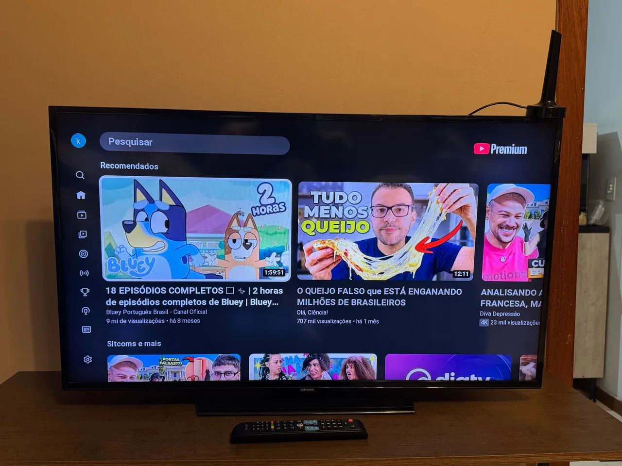 Televisão Samsung smart