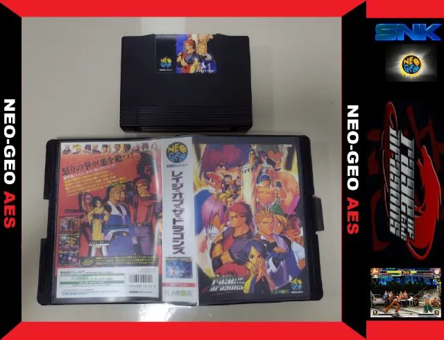 Cartucho Rage Of The Dragon Neo Geo Aes - Jogos de Vídeo Game