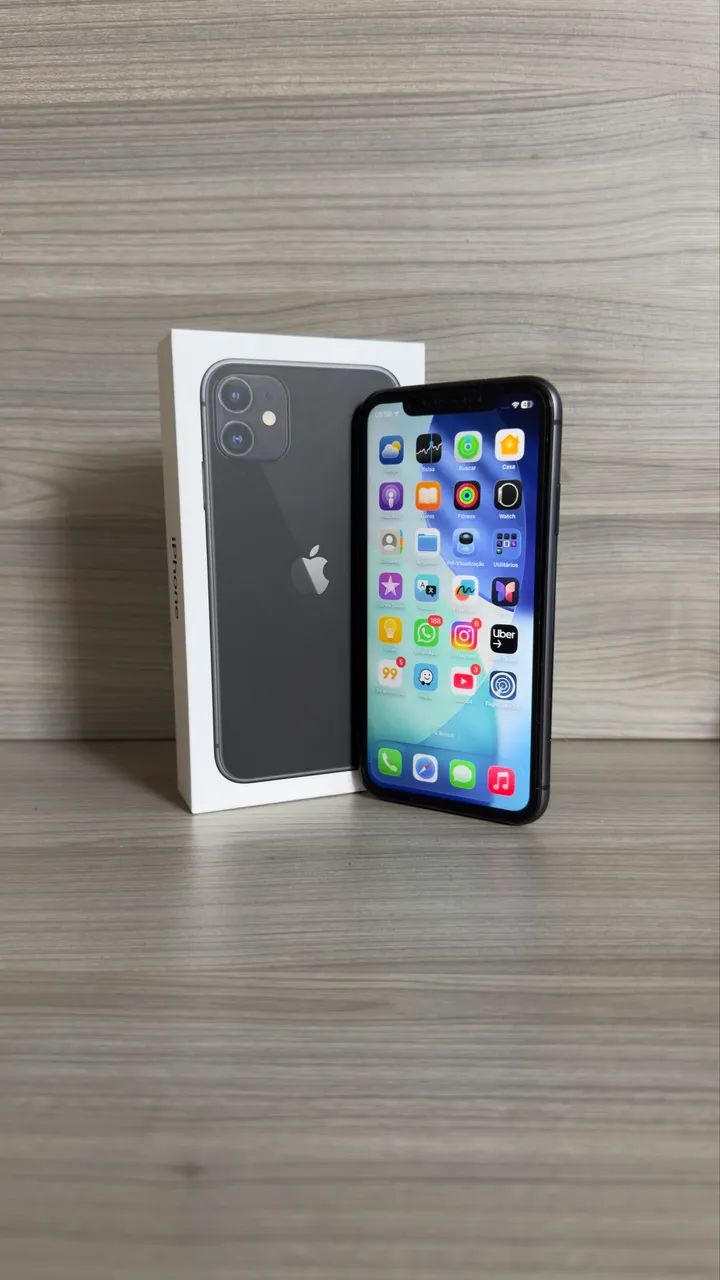 iPhone 11 64GB (PRETO) - Celulares e Smartphones - Samambaia Norte