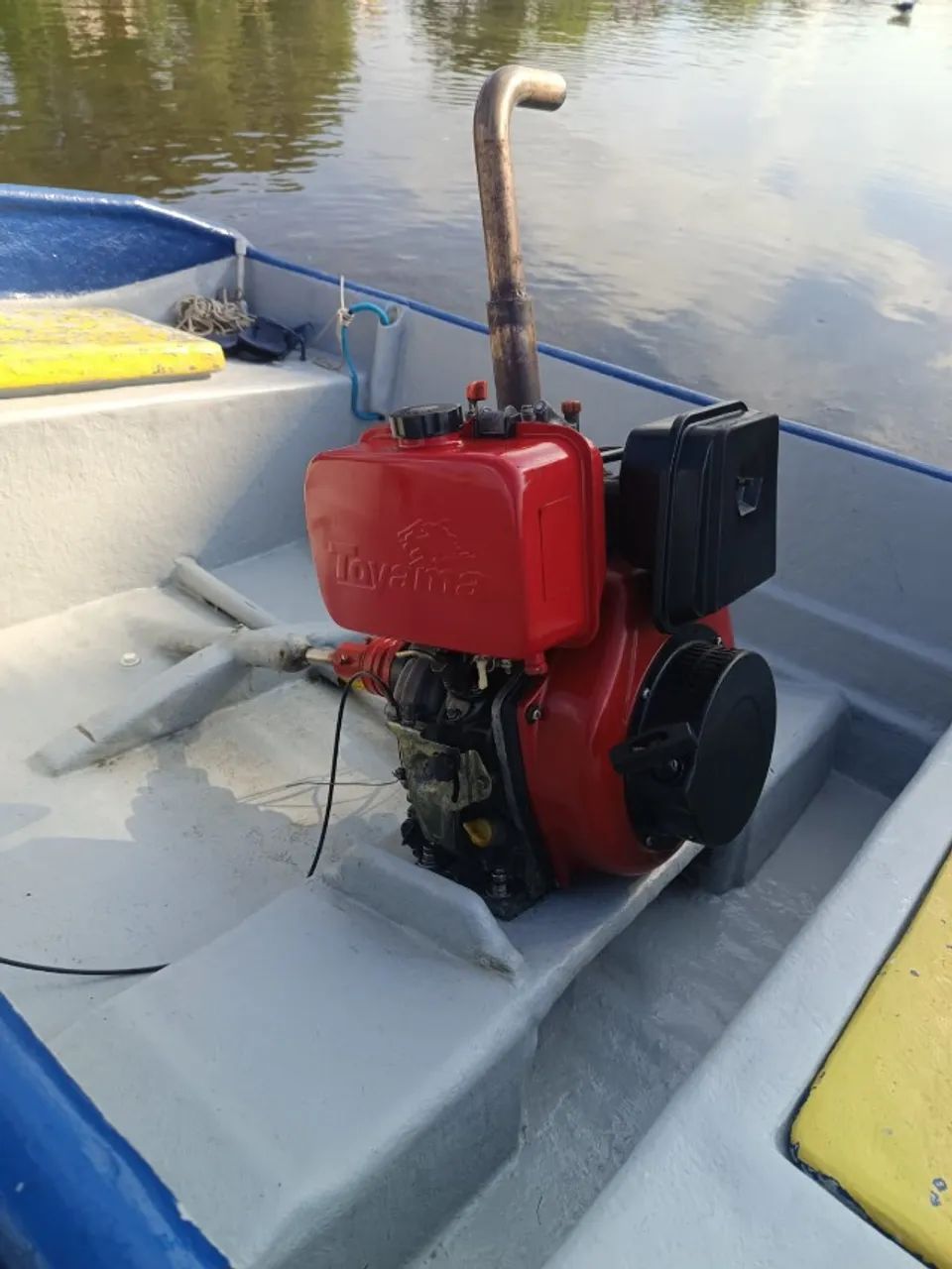 Barco Seminovo Fibra de Vidro | Impecável | Motor Toyama 2019 - Foto 4