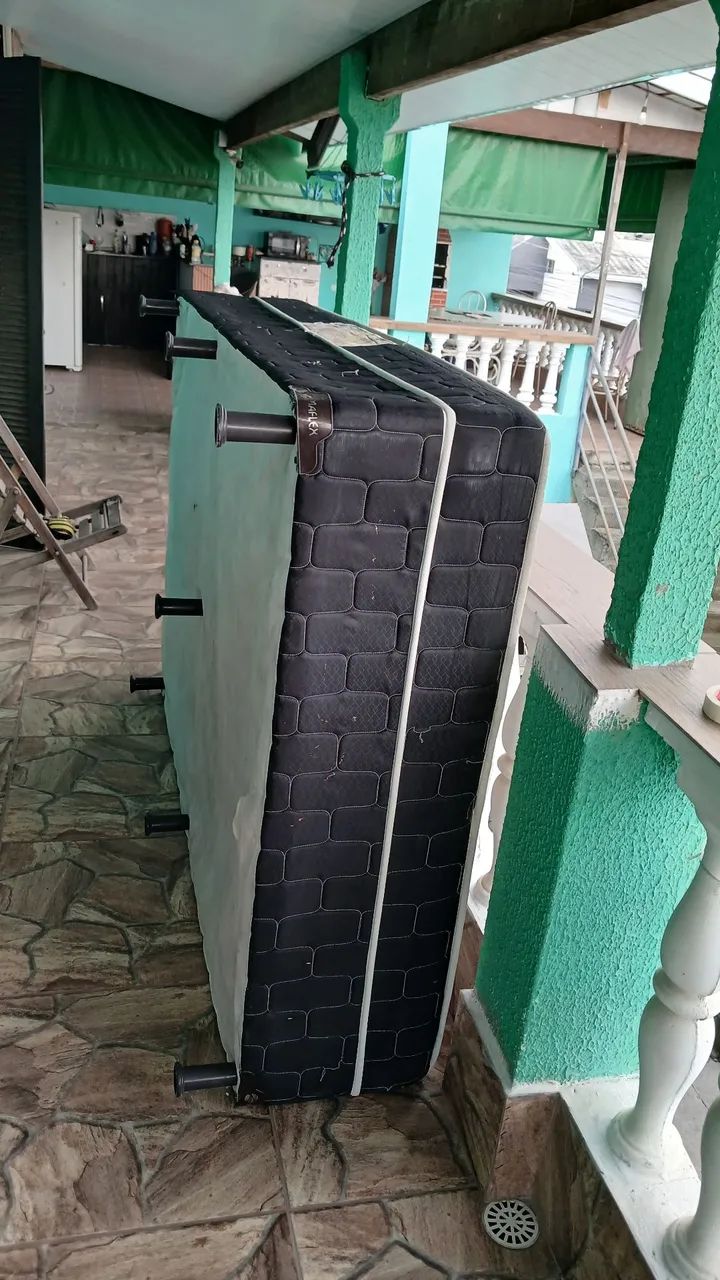 Cama box+ colchão