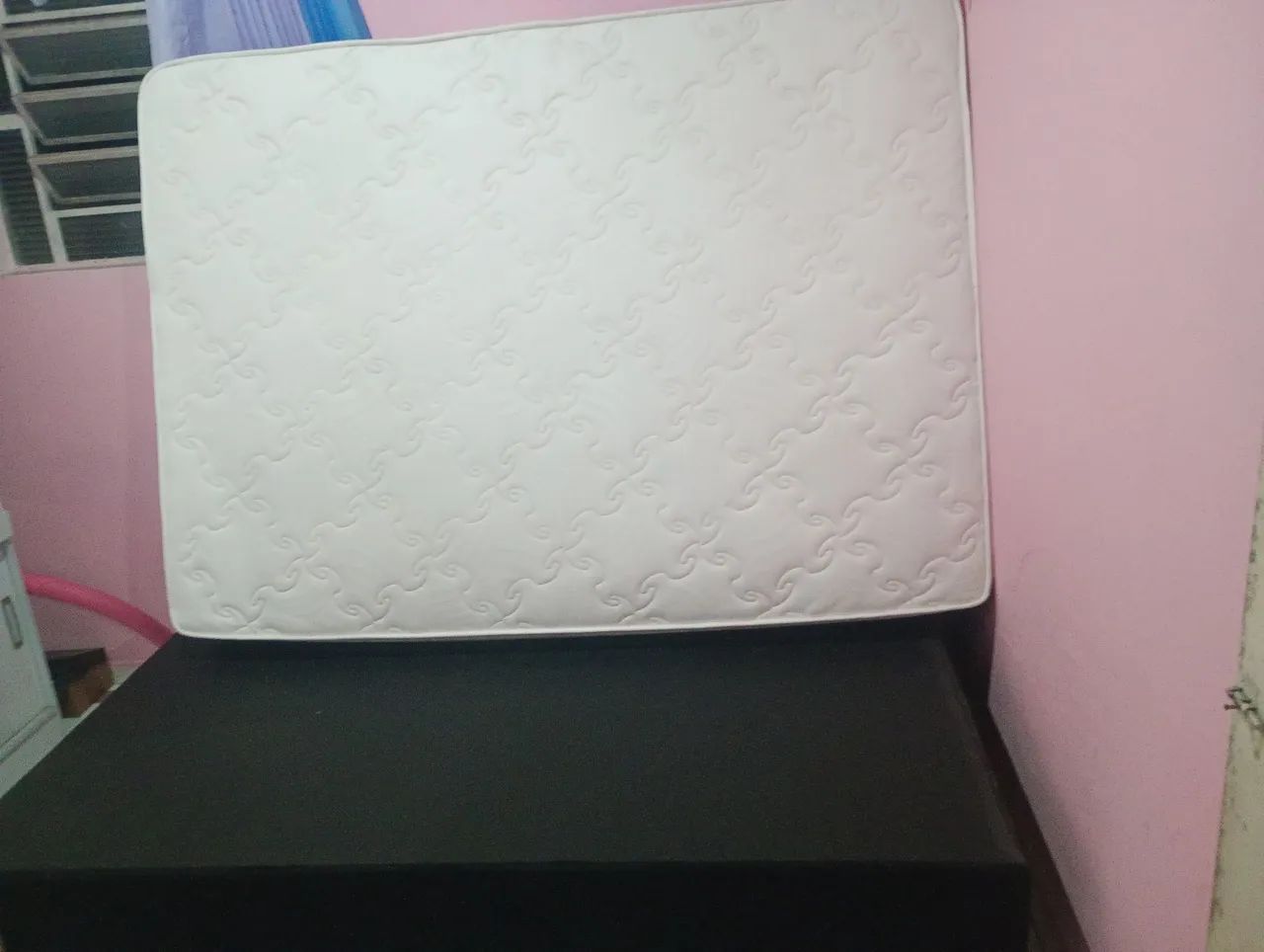 Cama box casal : colchão + base