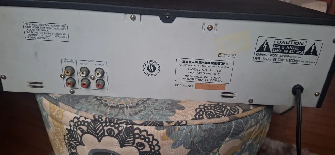 TAPE DECK MARANTZ SD-160 - Foto 2