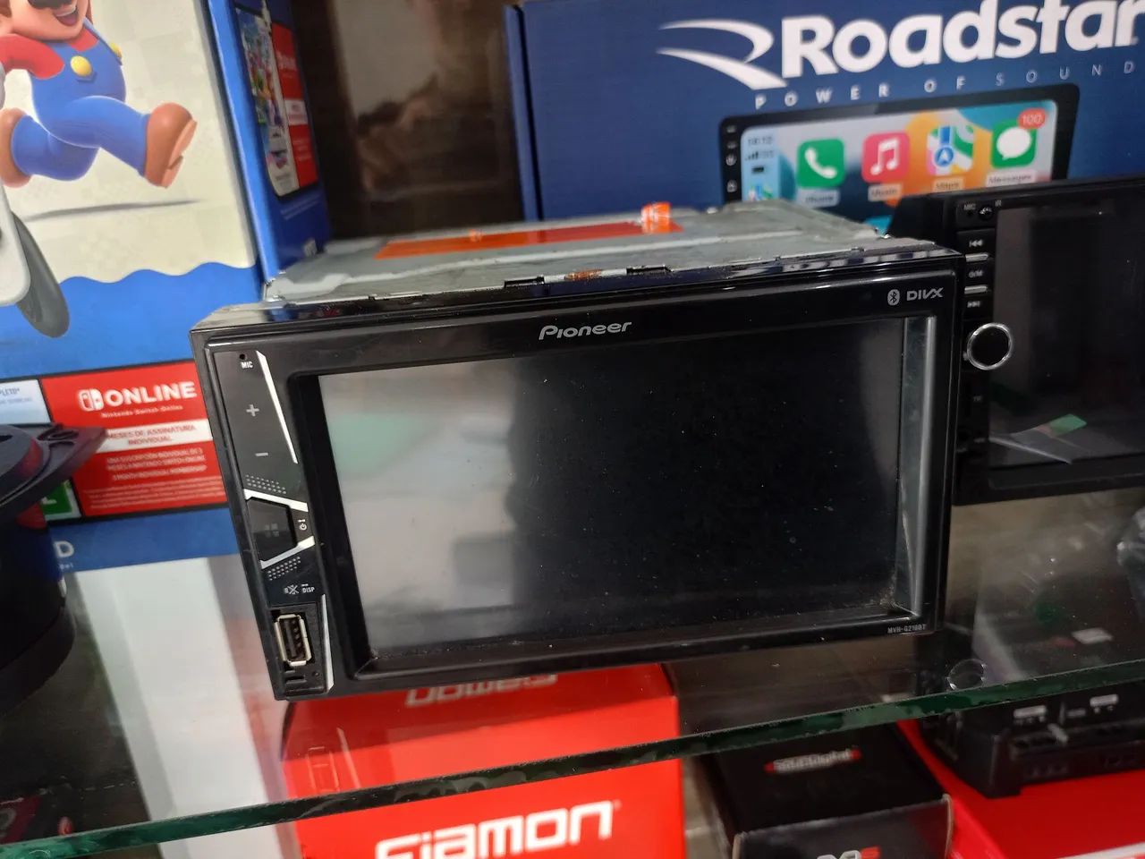 Multimídia Pioneer com Bluetooth 