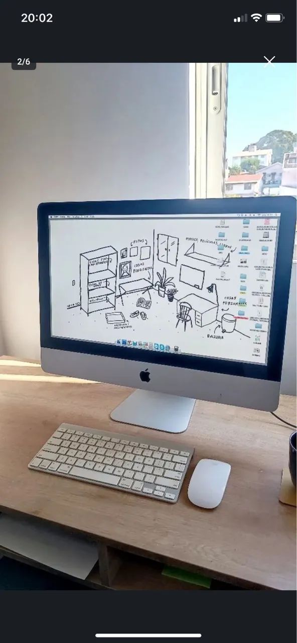 Imac OS X 2011 (com mouse e teclado)  - Foto 2