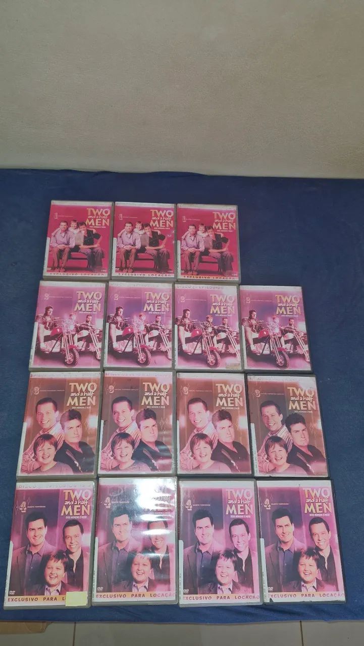 Coleção completa DVDs 