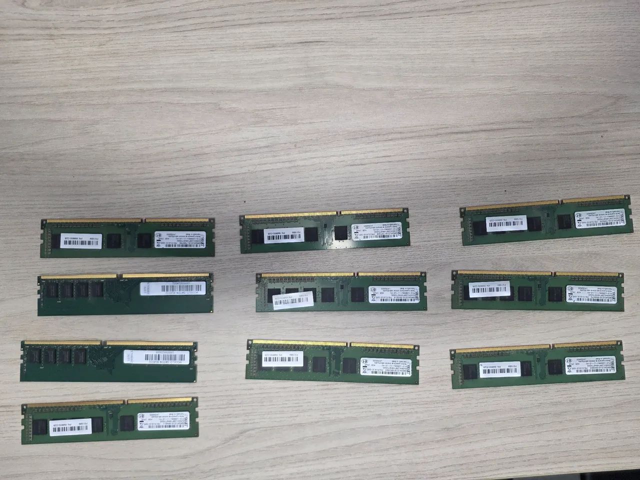 Memória RAM 8gb e 4b