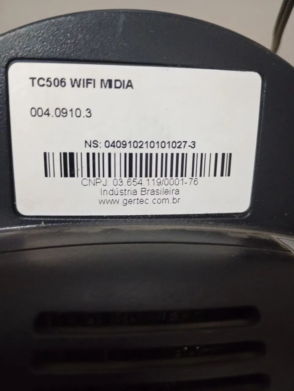 Terminal de Consulta Gertec TC 506-E-A 2D QR Code - Ethernet, Wi-Fi e Bluetooth - Foto 5
