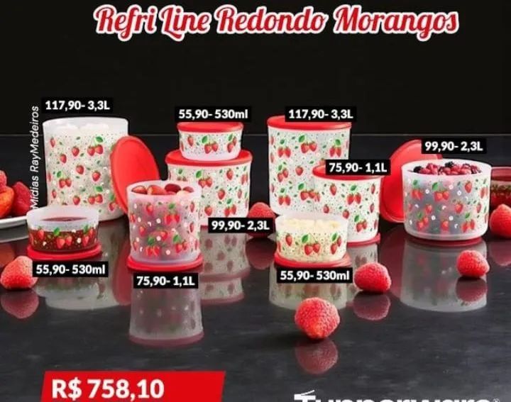 Kit tuperware negocia