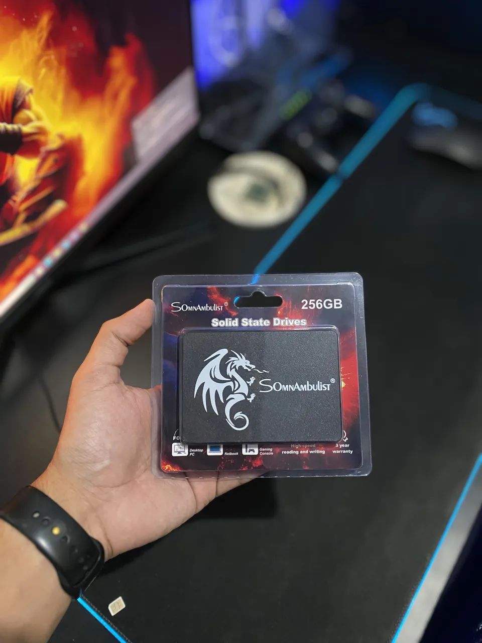 Ssd 256gb - lacrado 