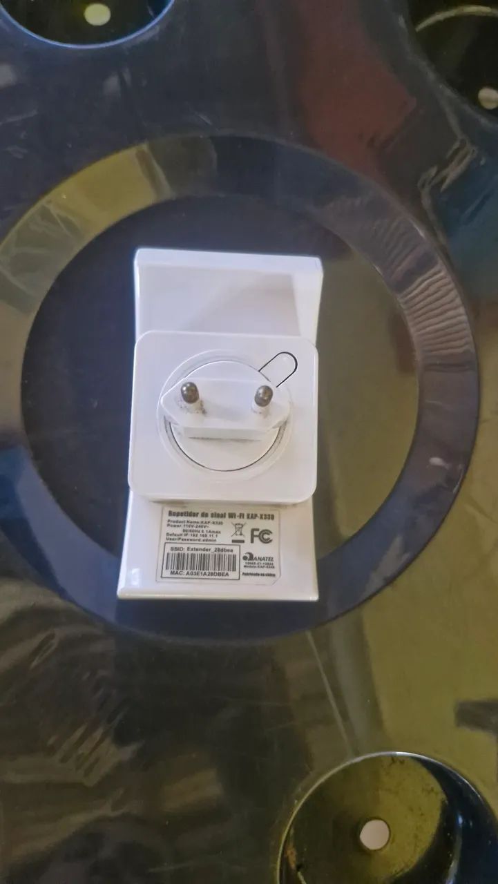 Repetidor Extensor de Sinal Wi-Fi 300Mbps Bivolt com Porta RJ45 - Foto 2