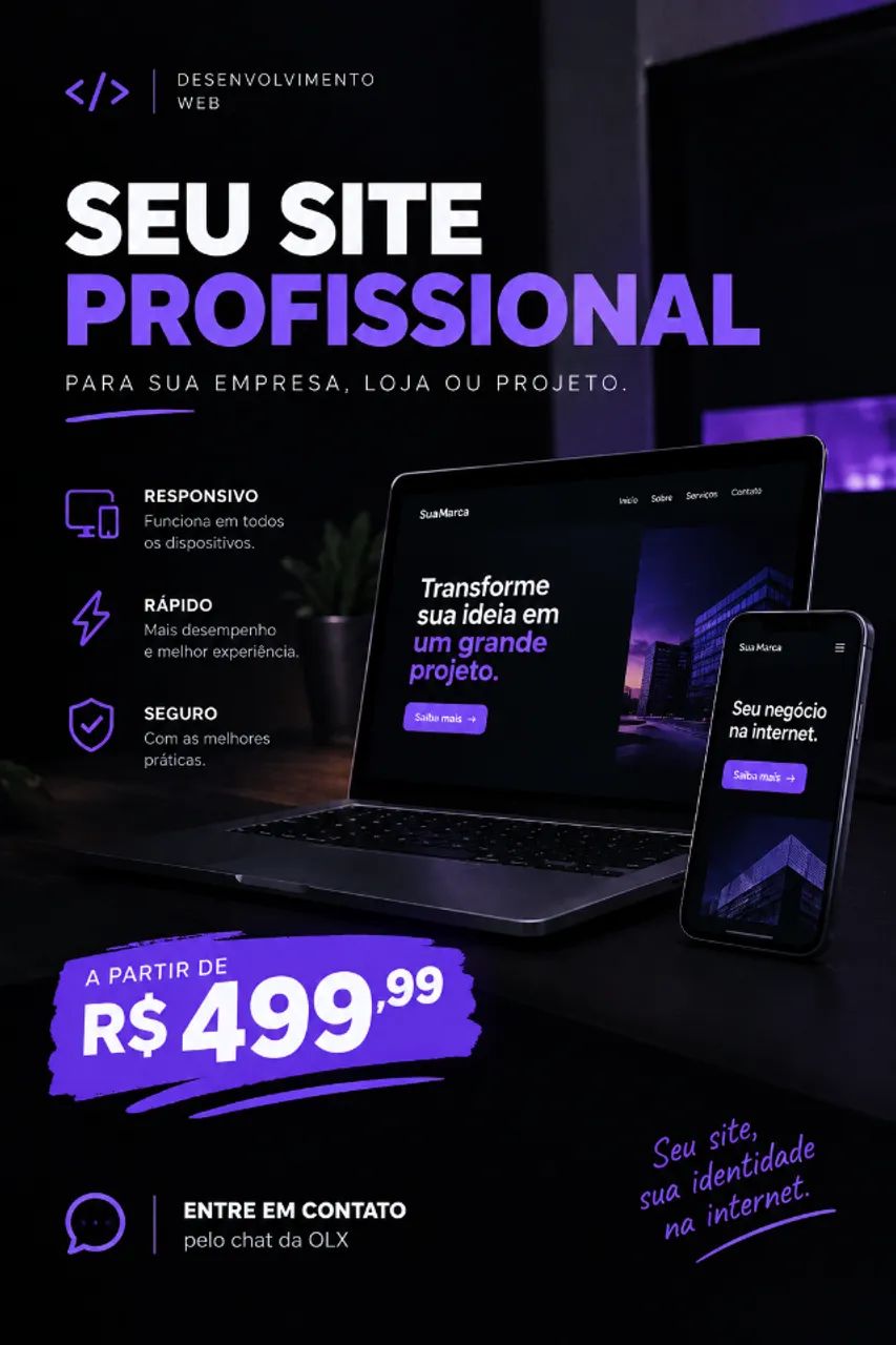Produção de sites 