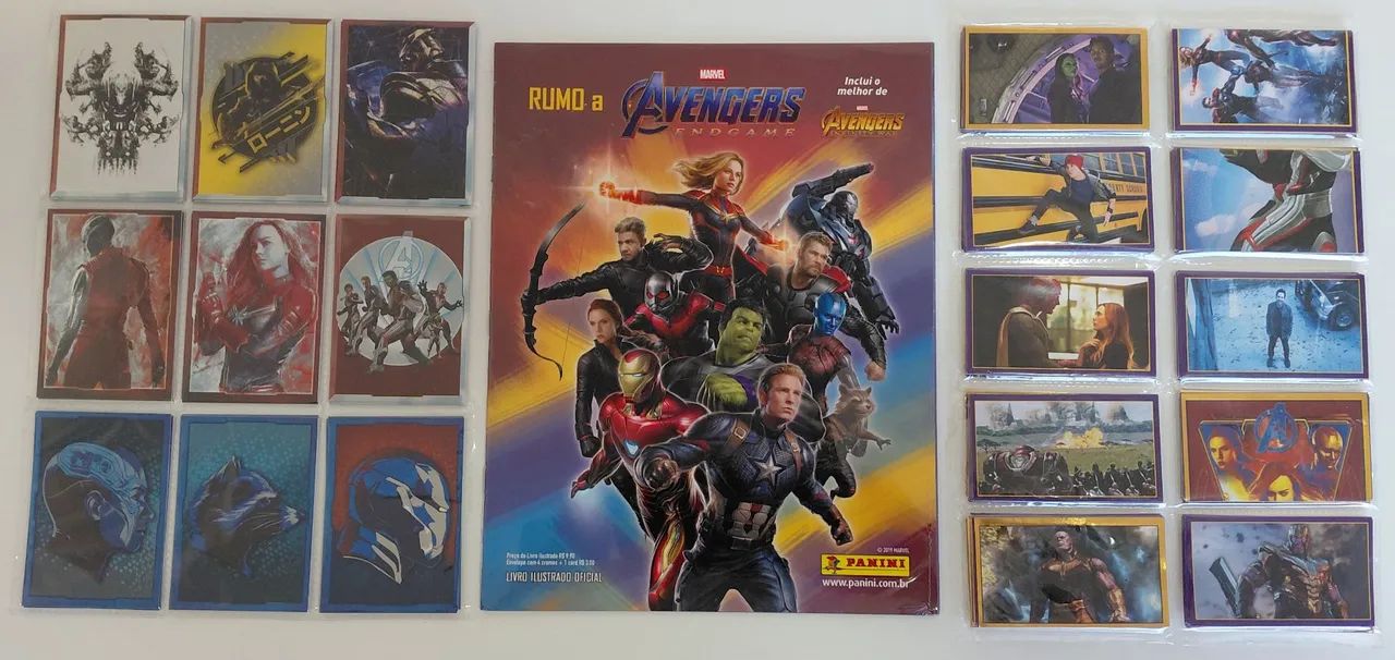 Álbum Avengers Endgame p/ vc colar! - Foto 2