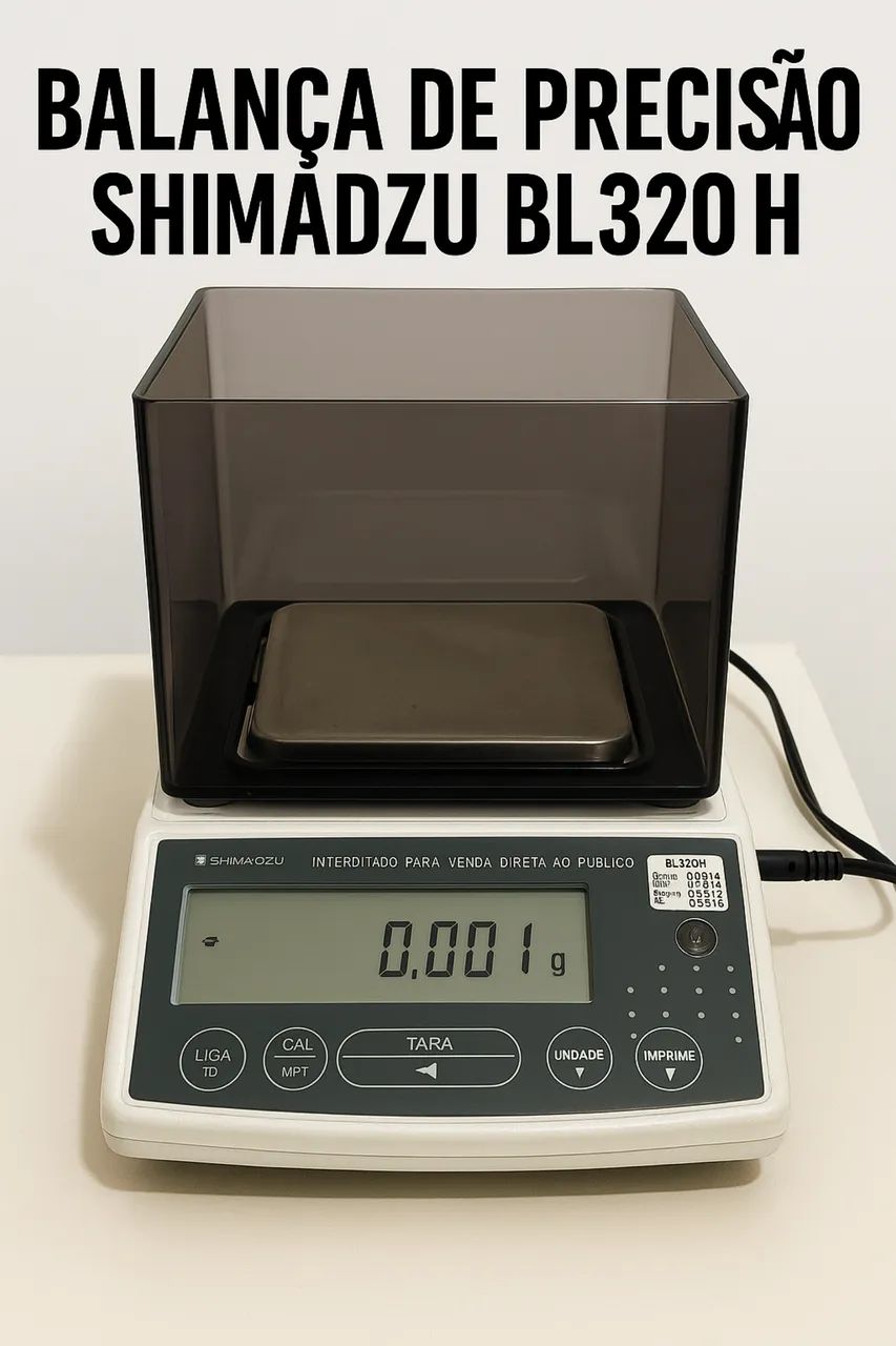 Balança de precisão Shimadzu 320