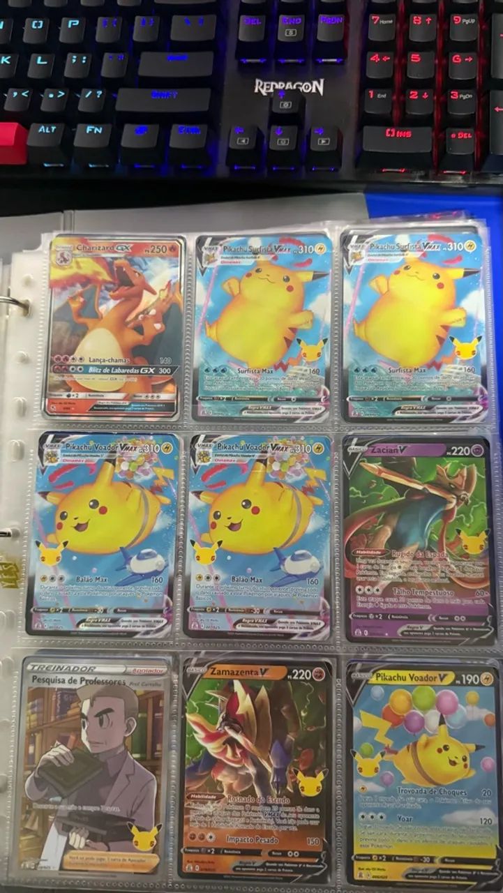 VENDO CARTAS POKÉMON DE COLEÇÃO 