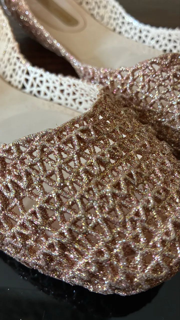 Melissa Campana Glitter Rosê - Foto 2