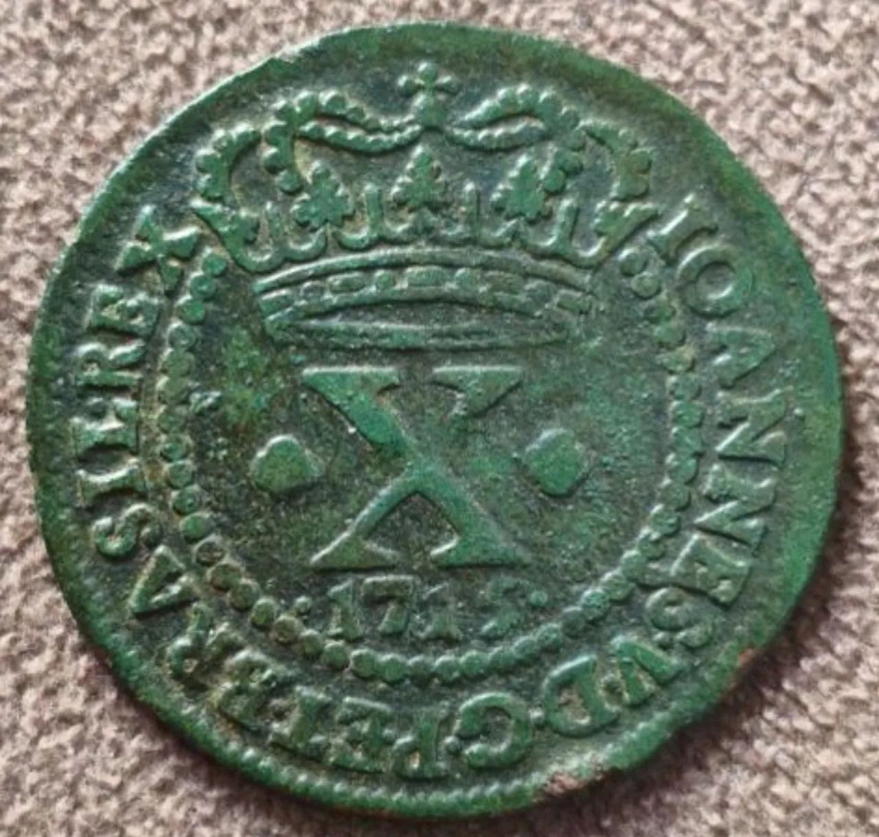 Moeda X 1715