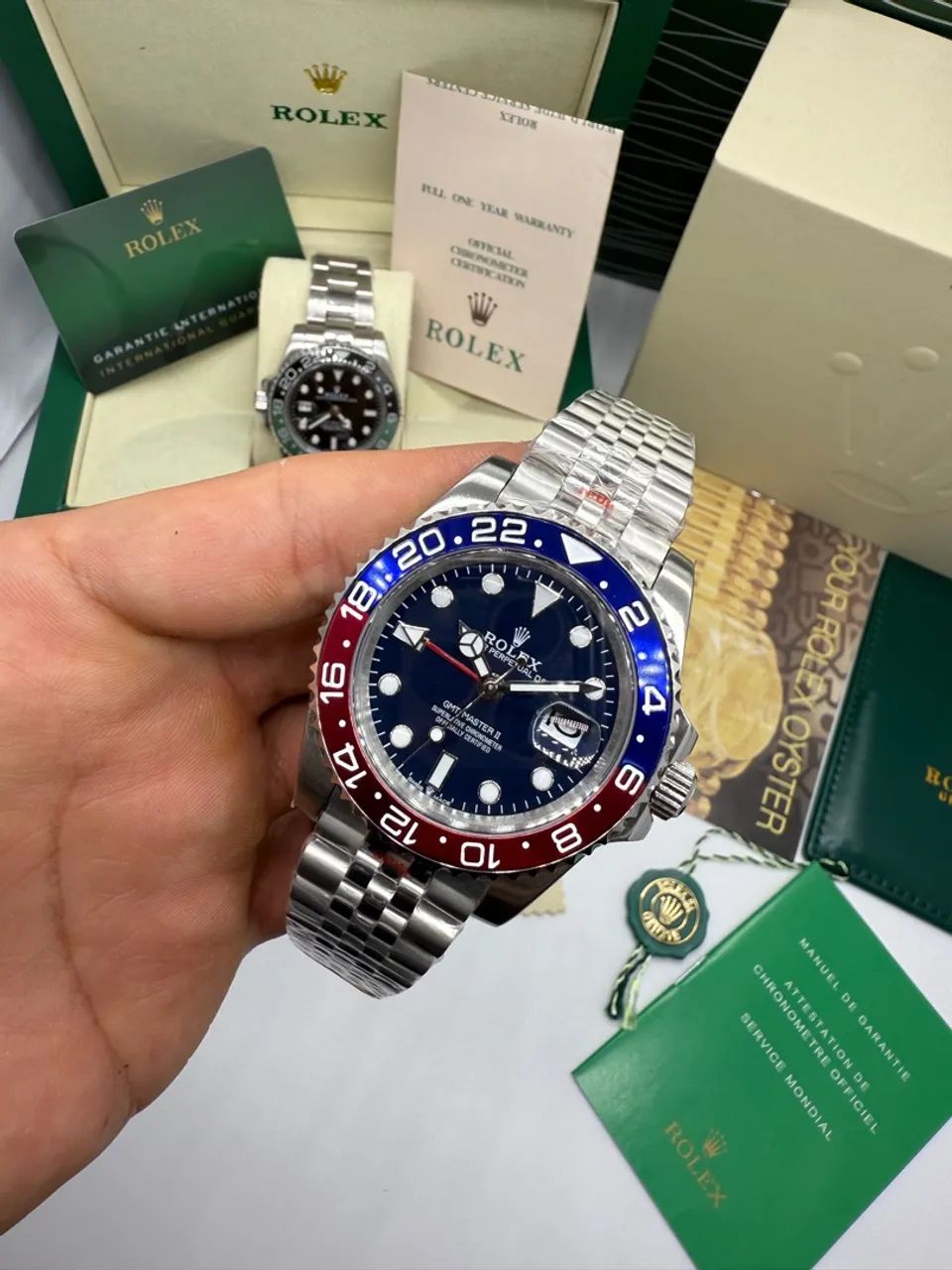 Relógio Rolex GMT Master 2 Automático Jubilee - Foto 2