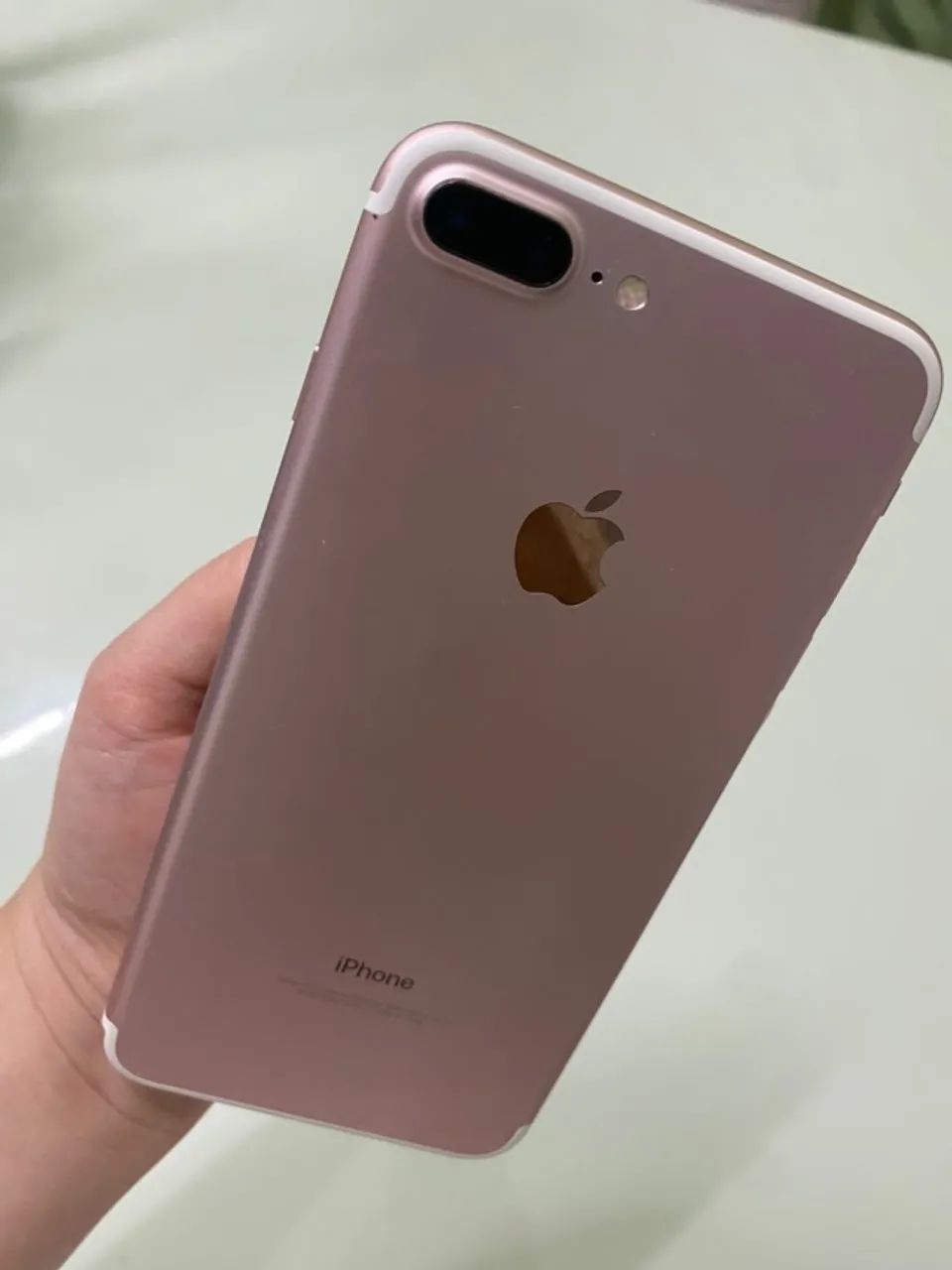 iPhone 7 Plus 32GB Ouro Rosa - Todo Original + Caixa - Celulares e