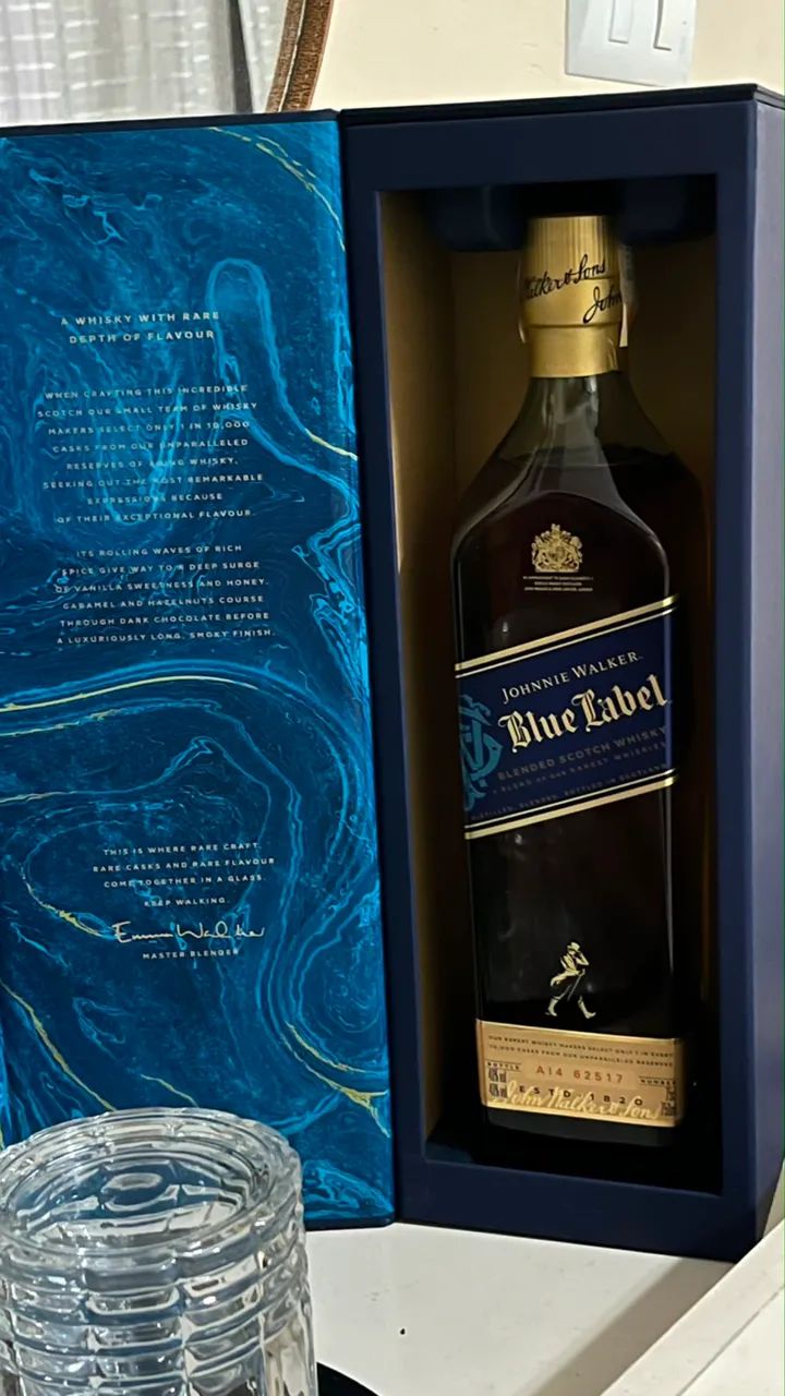 WHSKY BLUE LABEL 750ML - Foto 2