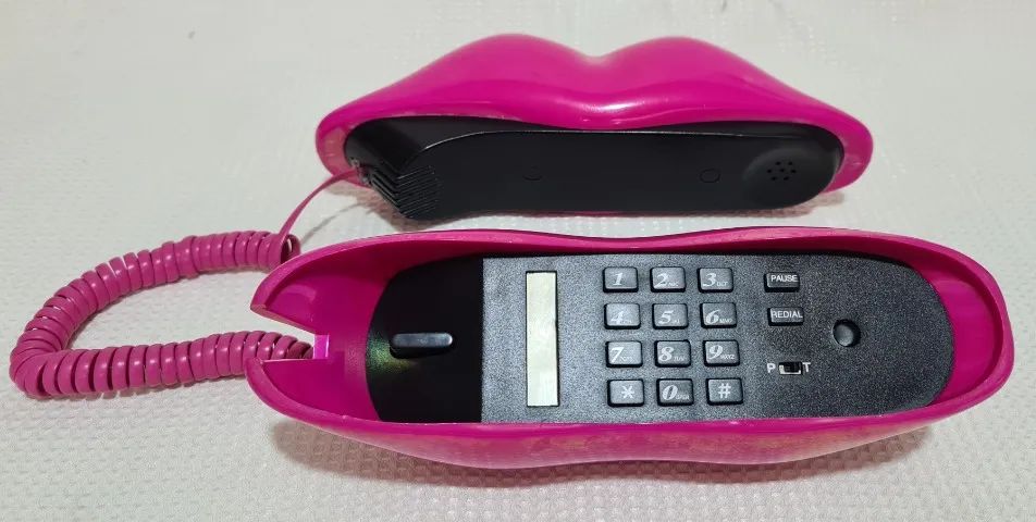 Telefone fixo em formato de boca (SP) - Foto 4