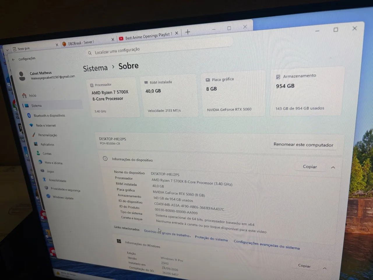 Vendo ou troco  Pc completo  - Foto 3