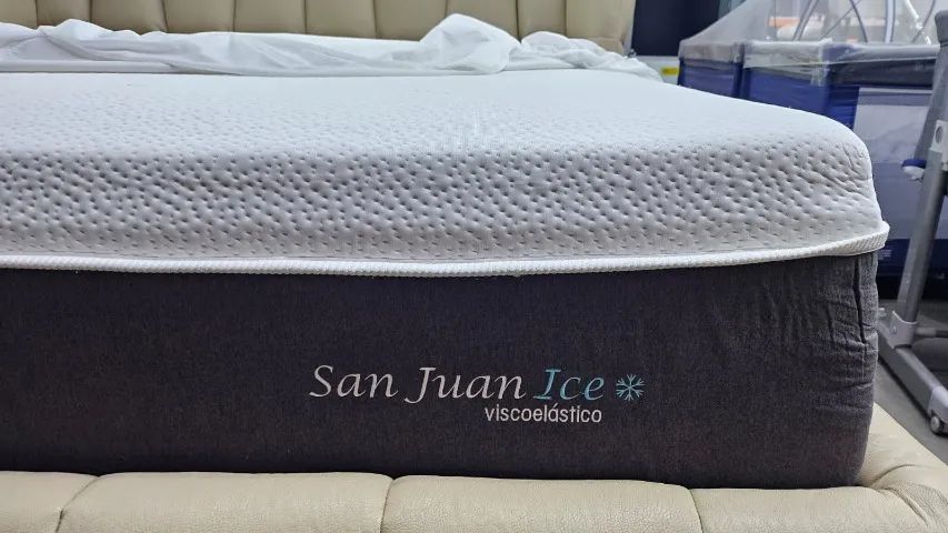 Cama Completa com Colchão San Juan Ice - 102076656 - Foto 3