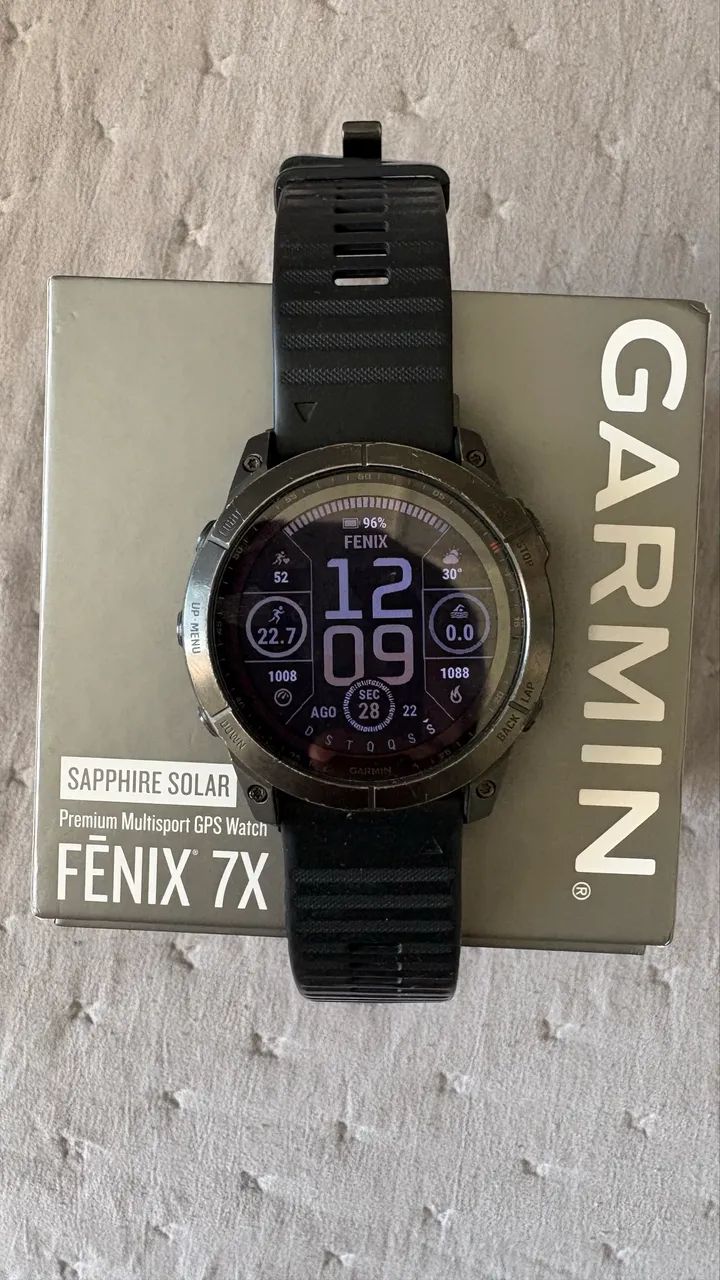 GARMIN FÊNIX 7x solar sapphire  - Foto 3