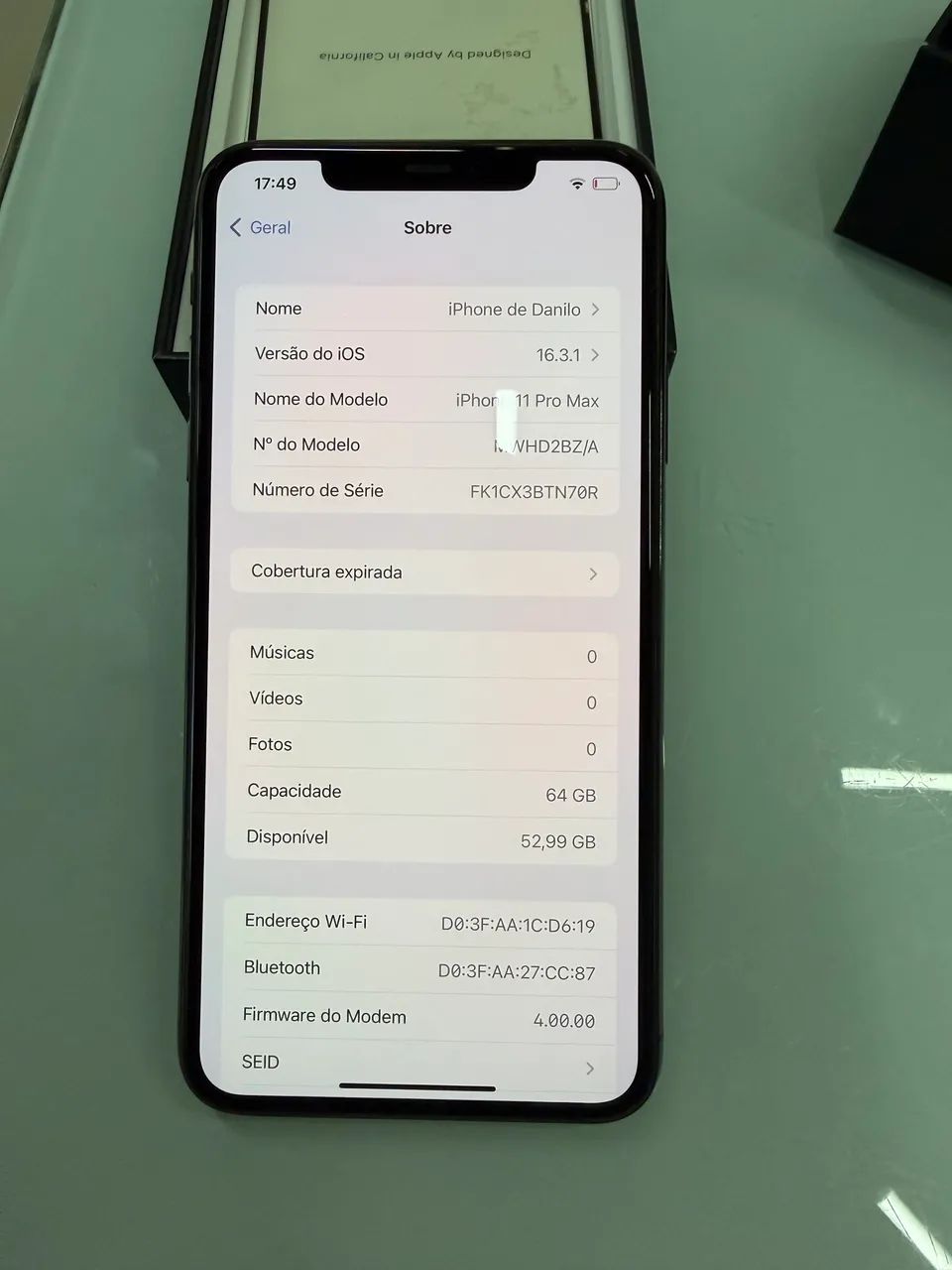 iPhone 11 Pro Max 64GB Space Gray - Foto 5