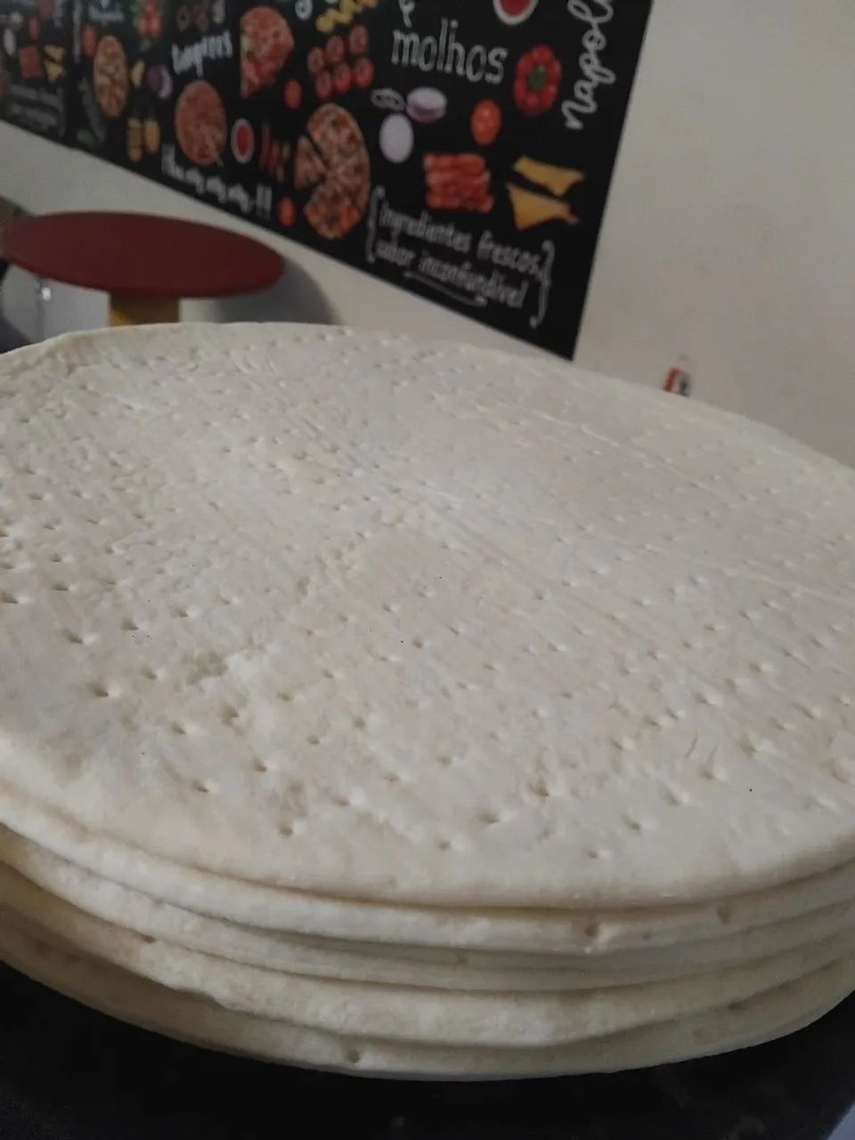 Massa de Pizza pré assada 