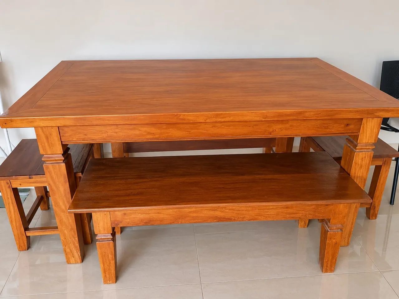 Mesa madeira peroba rosa  - Foto 2