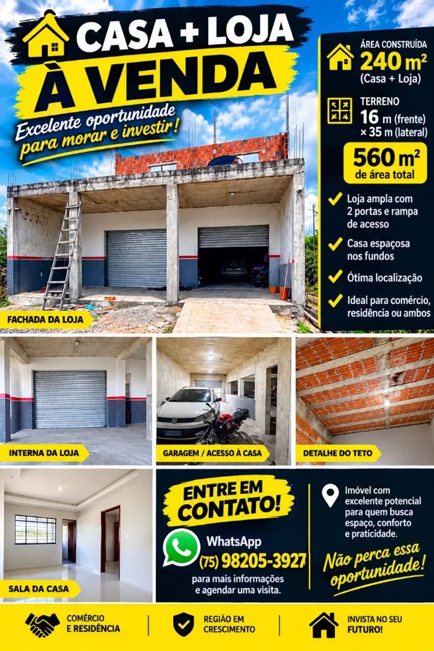 Vendo esse ponto de comércio de 240 m° - Foto 2