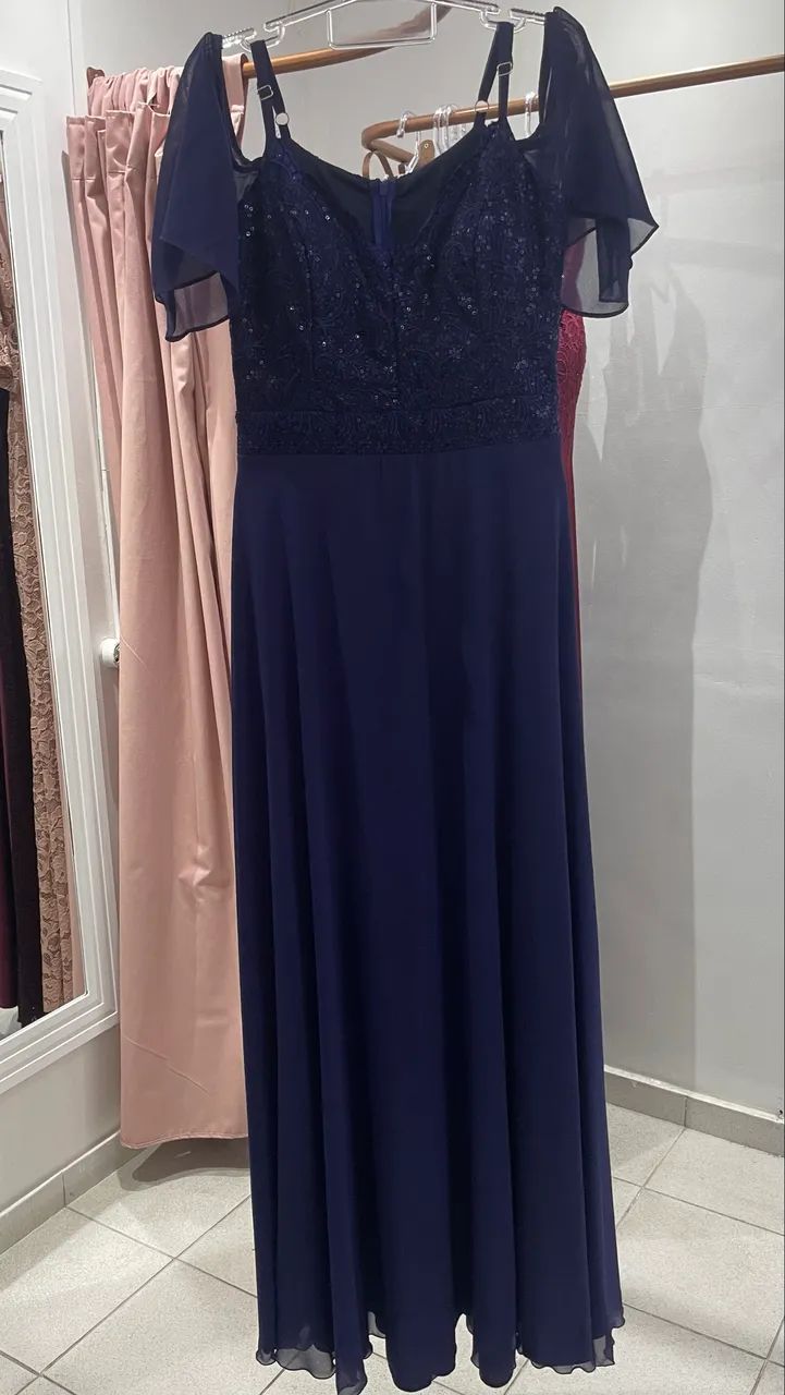 Vestido azul marinho - Foto 3
