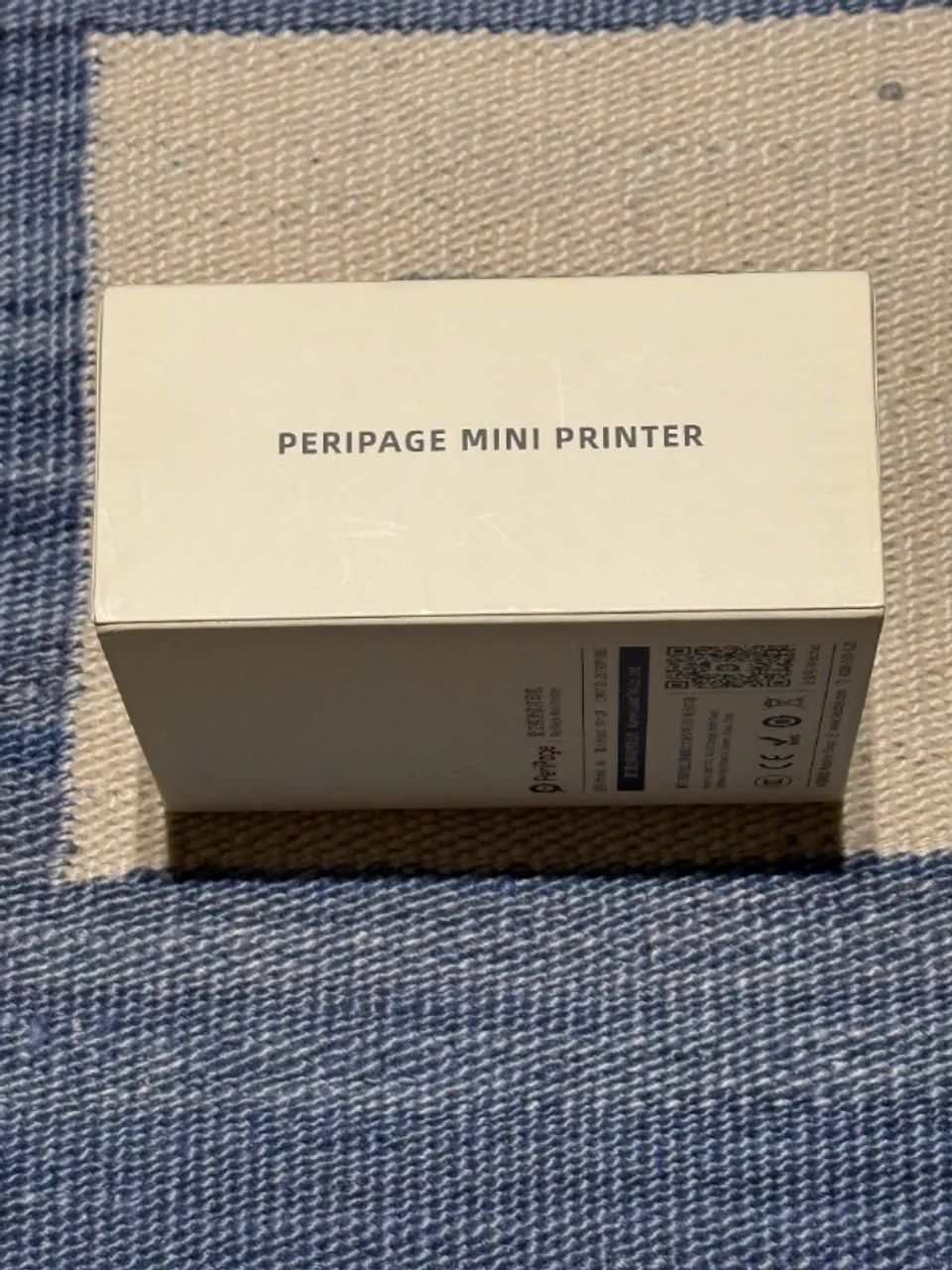 Mini Impressora Térmica PeriPage A6 203 DPI Bluetooth - Branca - Foto 4