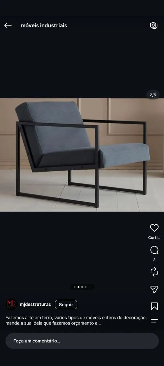 Poltronas industriais  - Foto 4