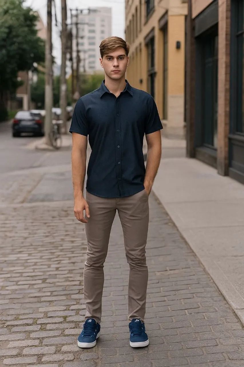 Camisa masculina  - Foto 4