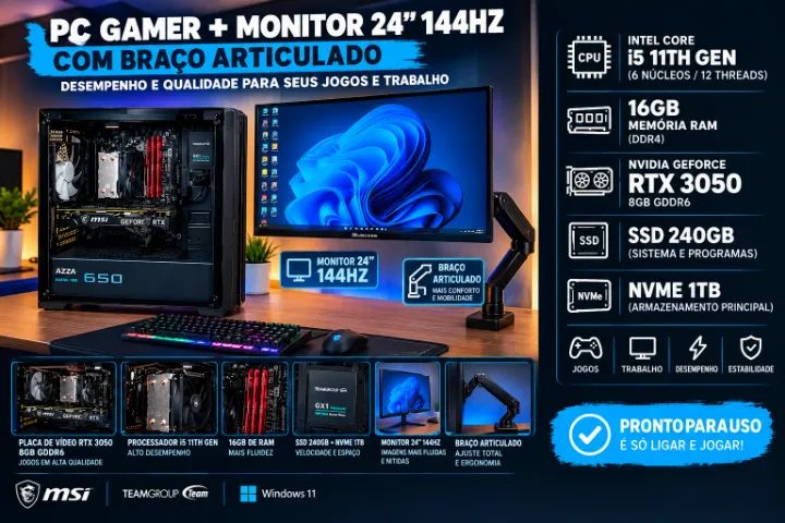 Computador + Monitor