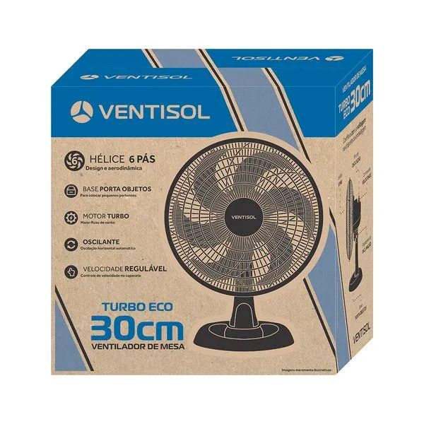 Ventilador de mesa 30cm  - Foto 2