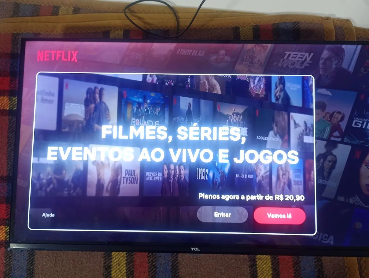 Smart TV 32 polegadas TCL borda infinita  - Foto 5