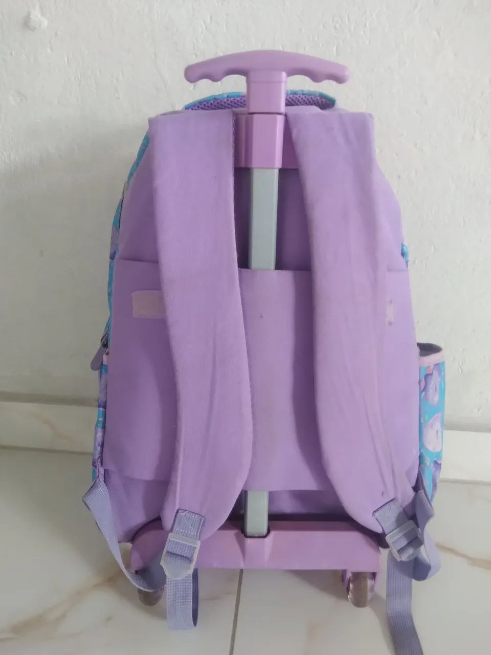 Mochila de rodinha com lancheira - Foto 5