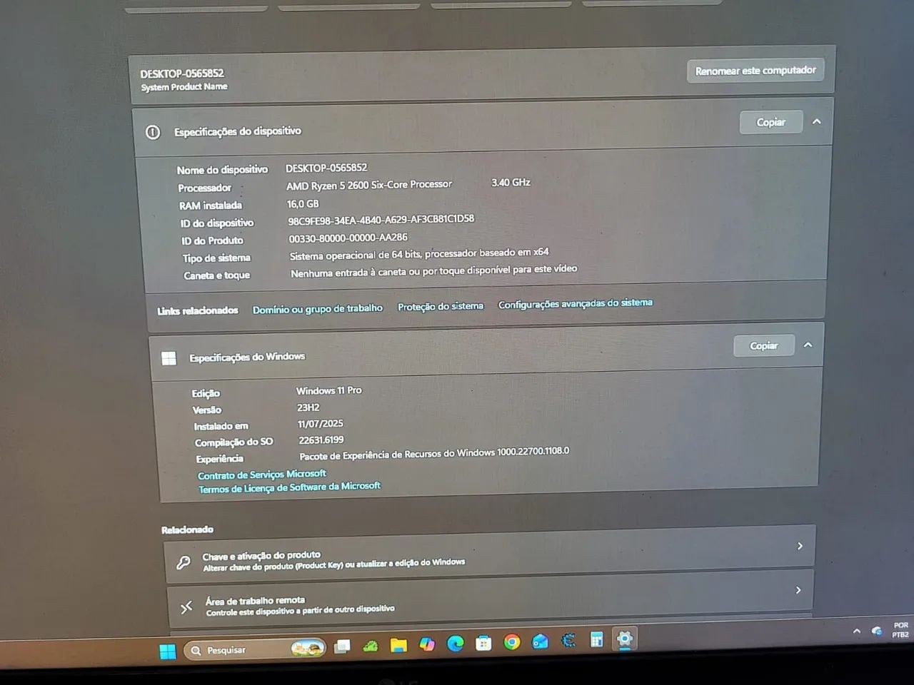 Pc gamer mais monitor  - Foto 3
