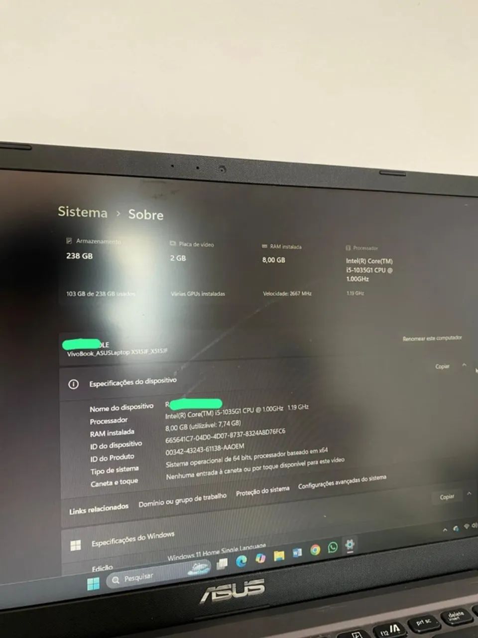 Notebook asus  - Foto 4
