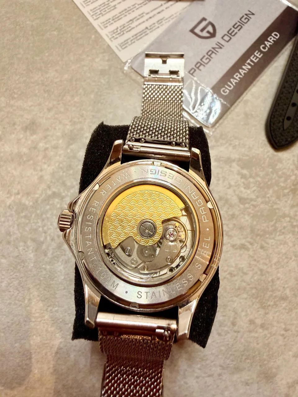 Relógio Pagani Design 007 - PD1667-G com 3 pulseiras - Foto 5